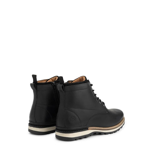 Mosbjerg Men - Lace-up boots - Wool-lined - Black BD