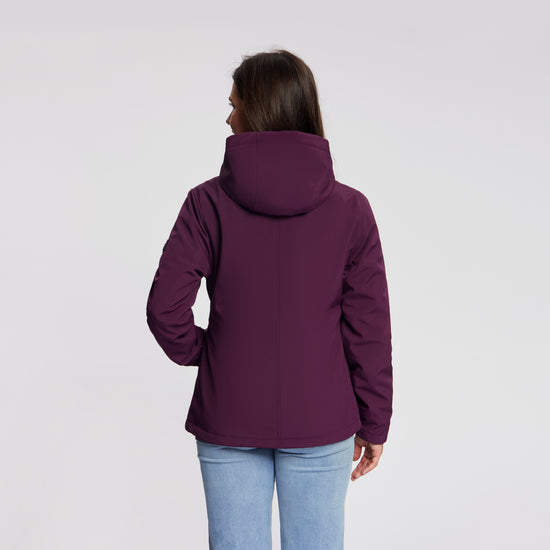Nykke Women - Softshell Jacket - Waterproof - Purple MV3