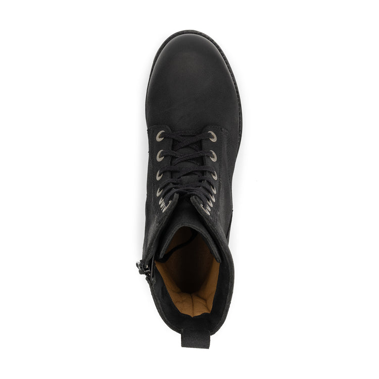 Bossvika Women - Lace-up boots - Nubuck - Black UPS