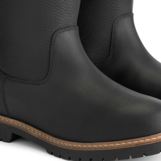 Finnmark - Wool-lined outdoor boots - Women - Black DFW