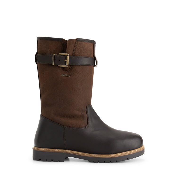 Frostad Men - Outdoor Boots - Wool-Lined - Dark Brown R