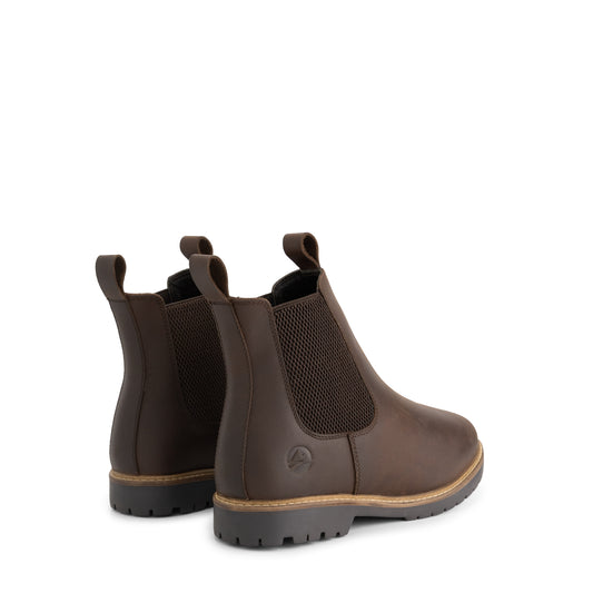 Thisted Women - Chelsea Boots - Wool-Lined - Dark Brown BD