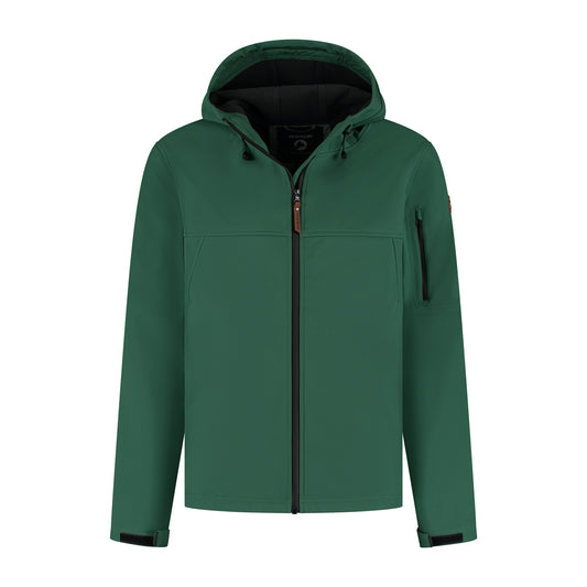 Stian Men - Softshell jacket - Waterproof - Dark green F