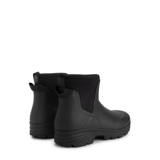 Inari Men - Rubber Ankle Boots - Rain Boots - Black BD