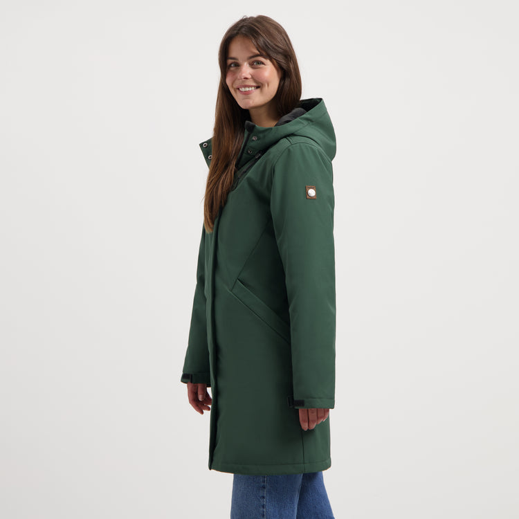 Elina Women - Softshell jacket - Padded - Dark green MV