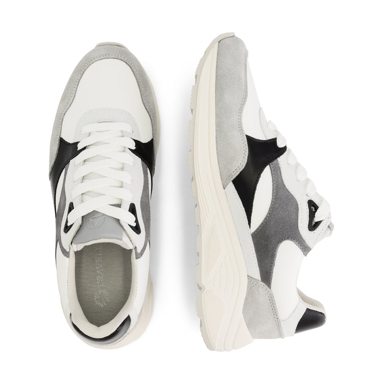 Royston Women - Sneakers - Leather - Grey/Black UPD