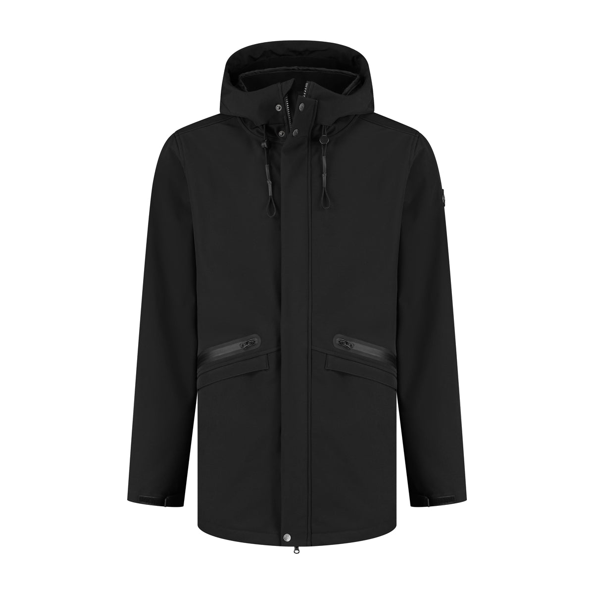 Njal Men - Softshell Jacket - Waterproof - Black F