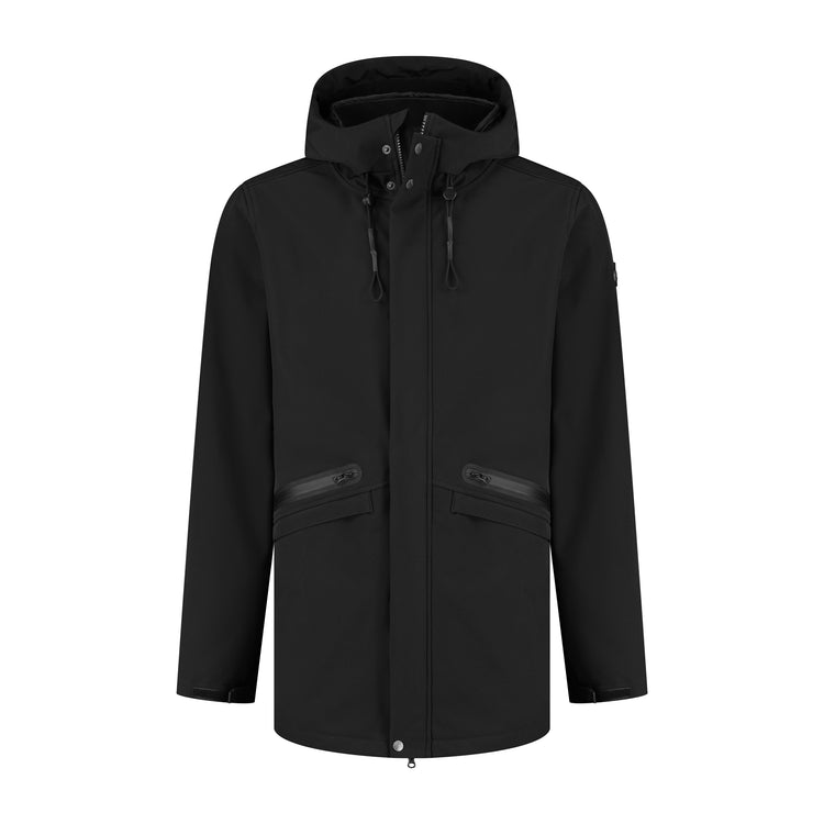 Njal Men - Softshell Jacket - Waterproof - Black F