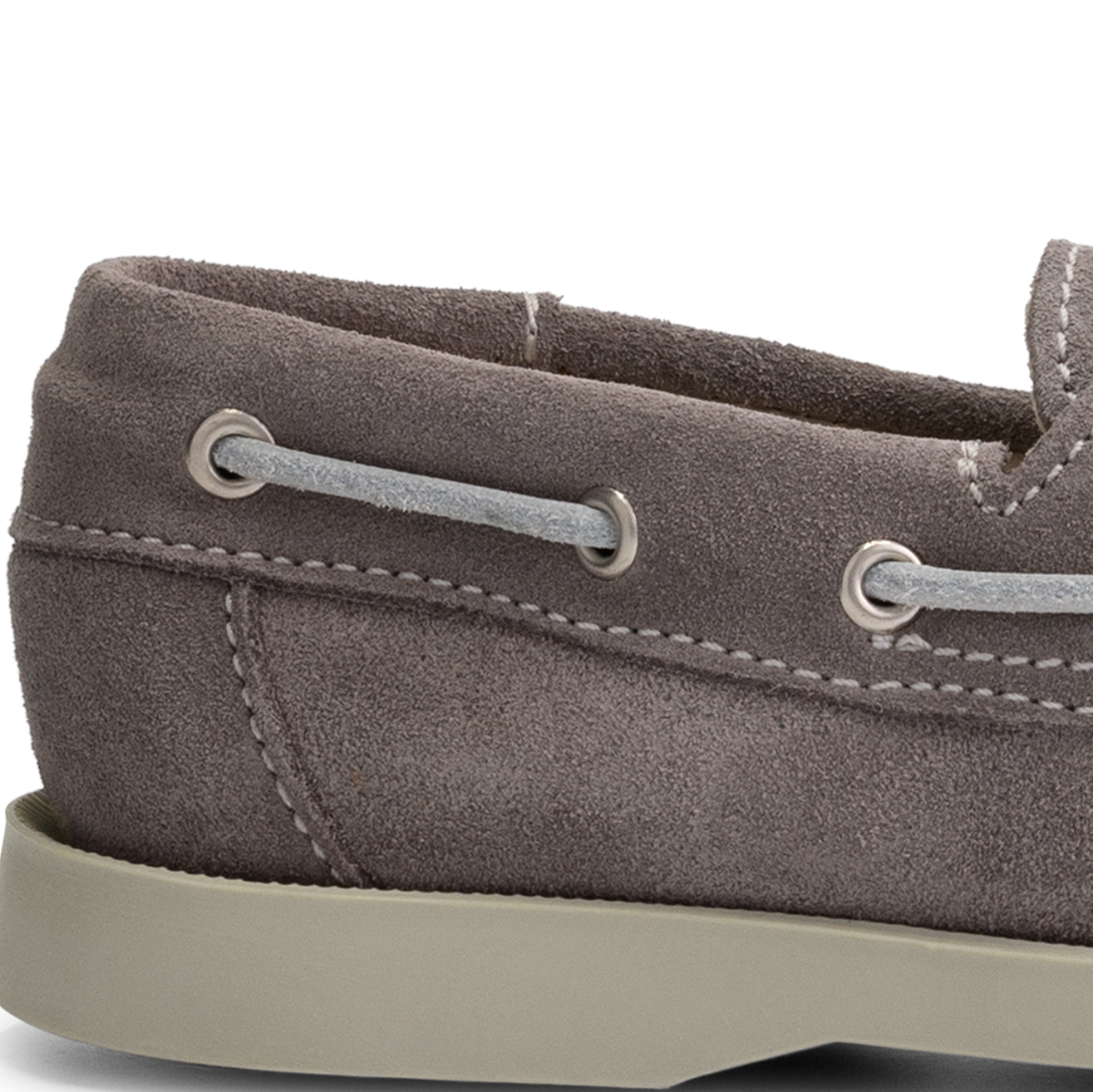 Foss Kids - Boat shoes - Suede - Grey DFH