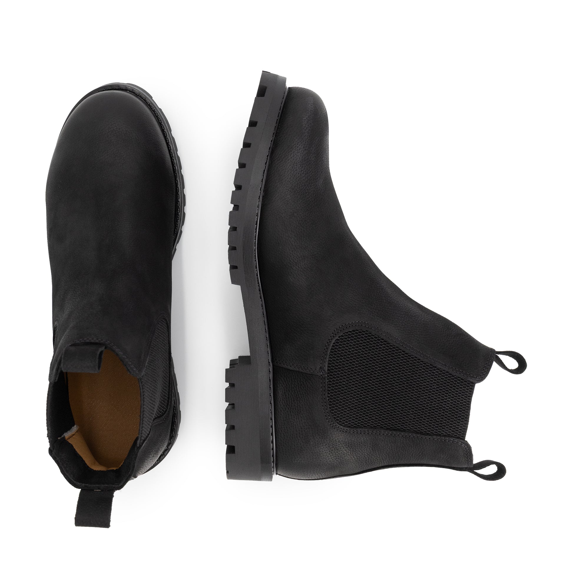 Talvik Men - Chelsea boots - Nubuck - Black UPD