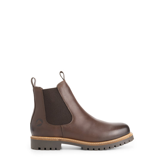 Nodeland Men - Chelsea boots - Leather - Dark brown R