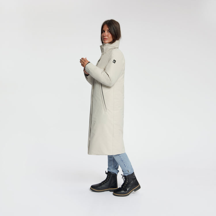 Saeby Women - Hardshell Winter Jacket - Waterproof - Sand MV2