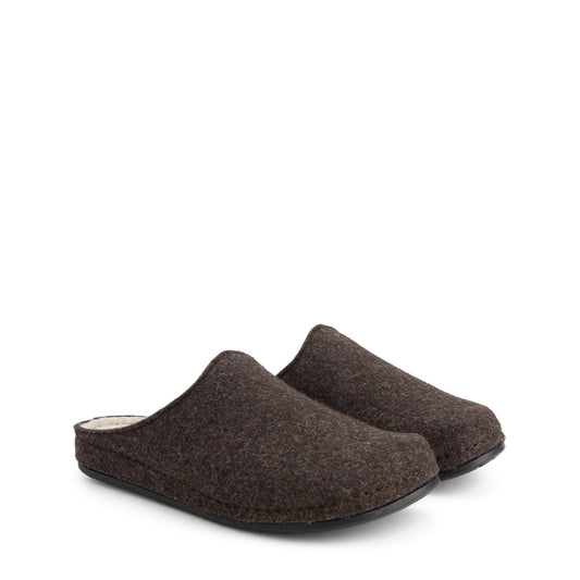 Come Home Women - House slippers - Wool - Brown FRD