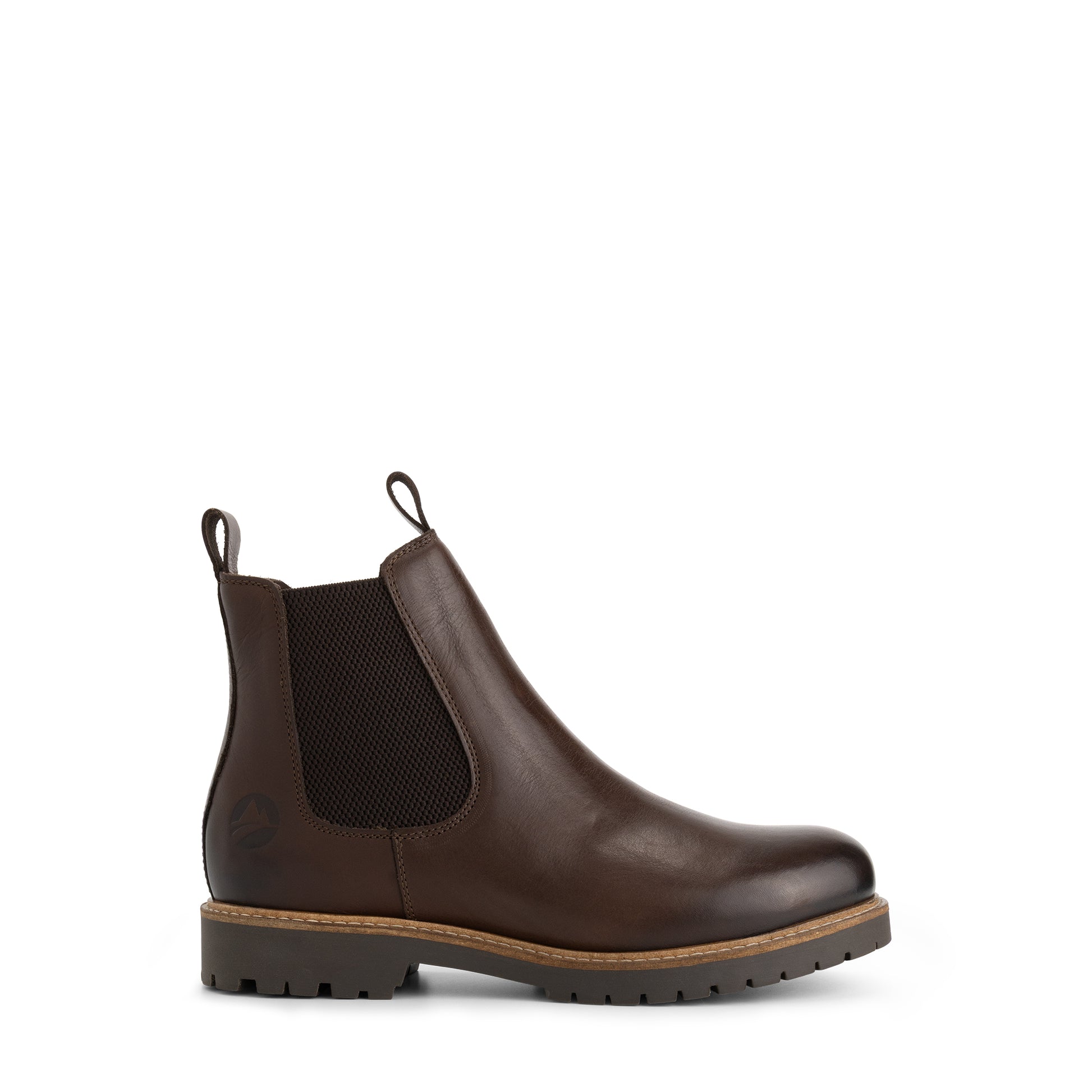 Agder Women - Chelsea boots - Leather - Dark brown R