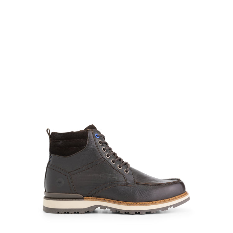 Levring Men - Lace-up boots - Wool-lined - Brown R