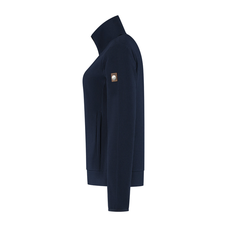Pia Women - Outdoor cardigan - Navy L