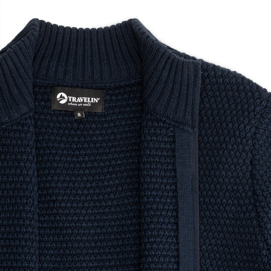 Kemi Women - Knitted Cardigan - Navy DCI