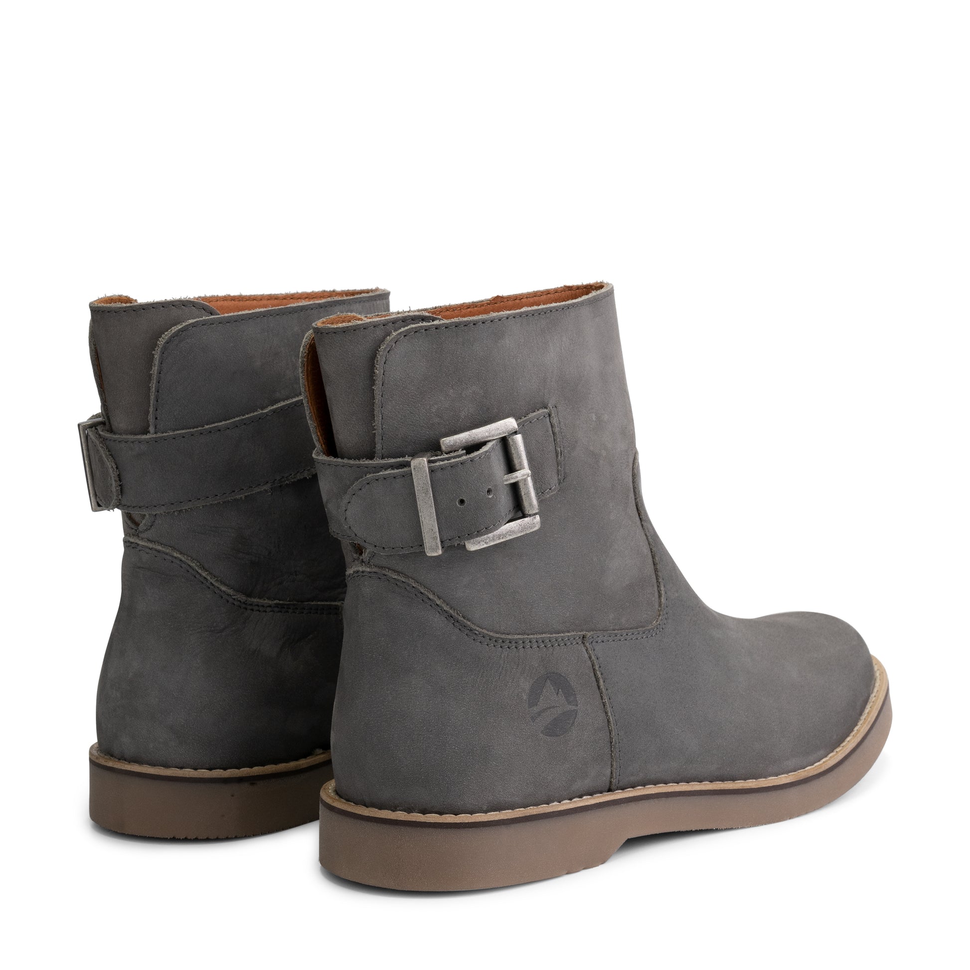 Louargat Women - Ankle Booties - Leather - Grey BD