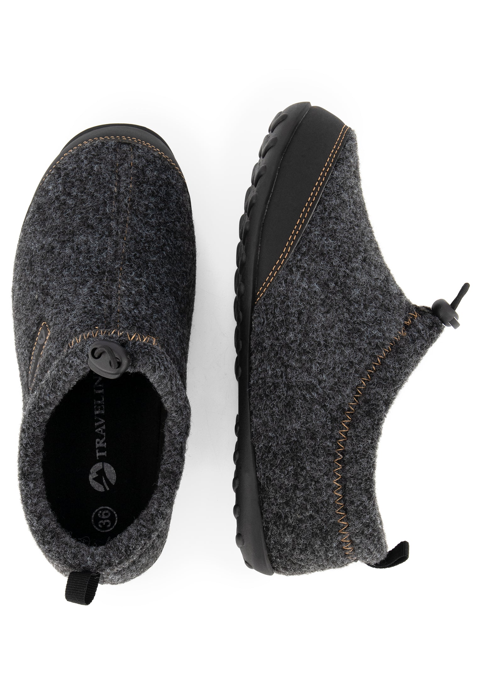 Back-home Men - House slippers - Dark grey UPD