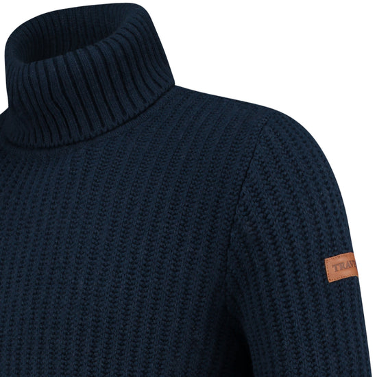 Turtleneck Boda Men - Knitted jumper - Navy DCB