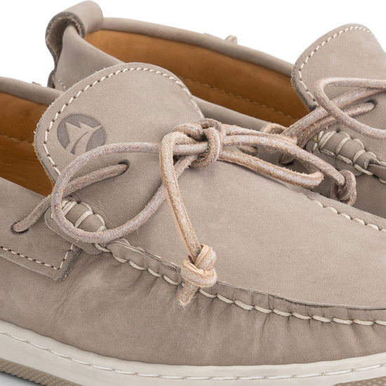 Falmouth Women - Boat shoes - Nubuck - Grey DFW