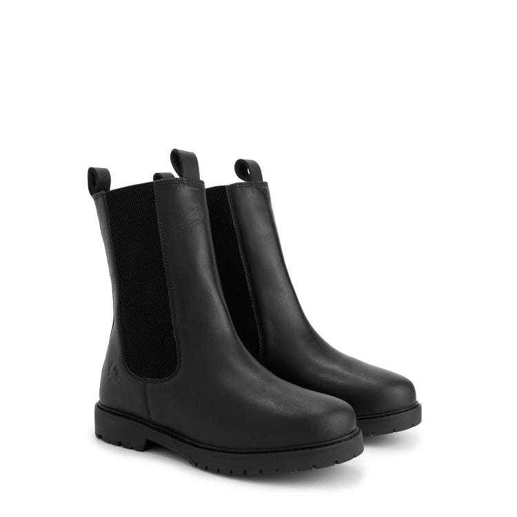 Herning Women - Chelsea boots - Wool-lined - Black FRD