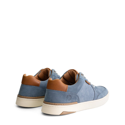 Bromley Men - Sneakers - Canvas and suede - Blue BD