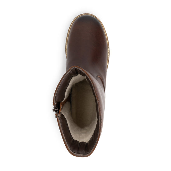 Bjornstad Women - Boots - Wool-lined - Dark brown UPS