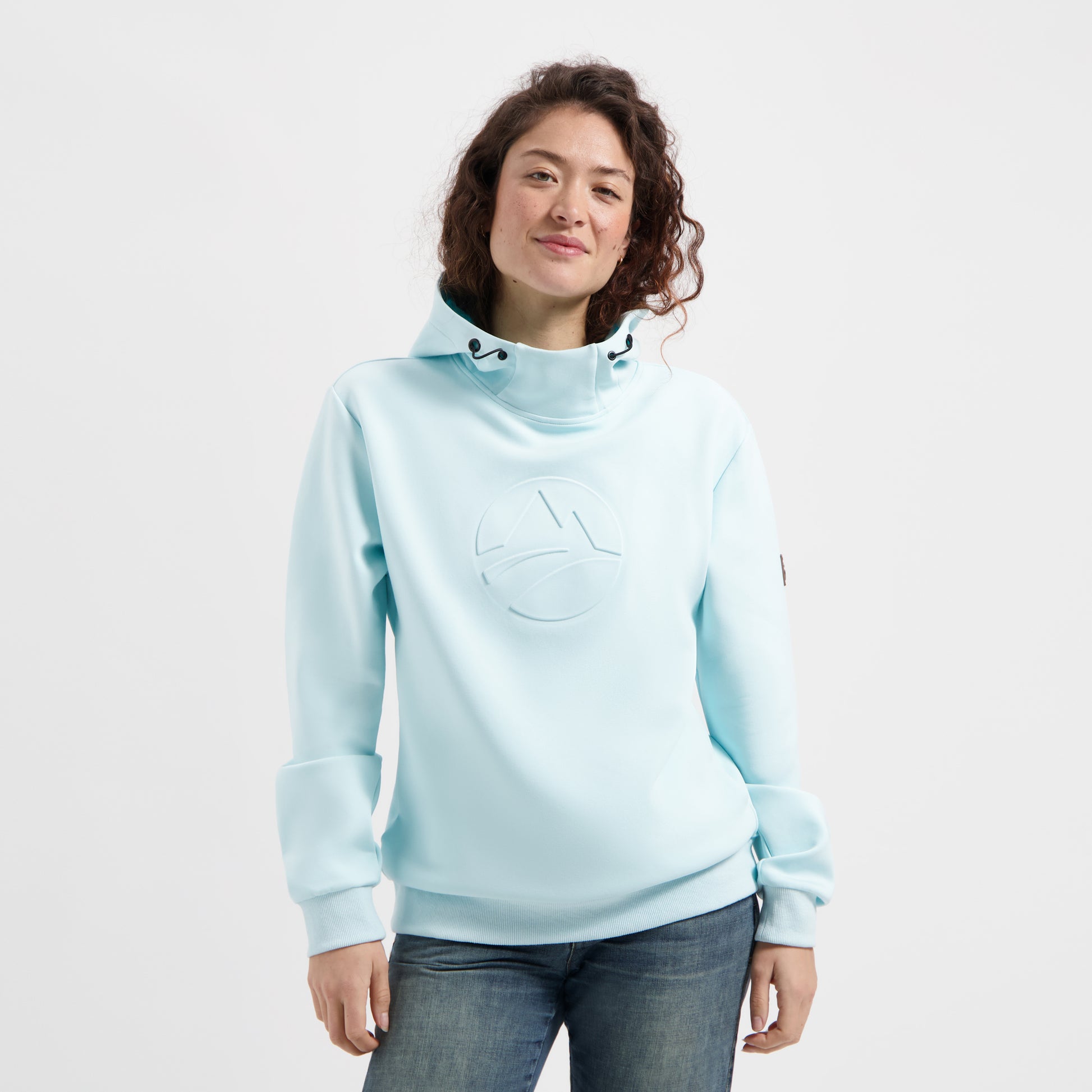 Maren - Hoodie - Women - Light blue MV