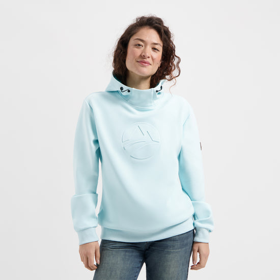 Maren - Hoodie - Women - Light blue MV