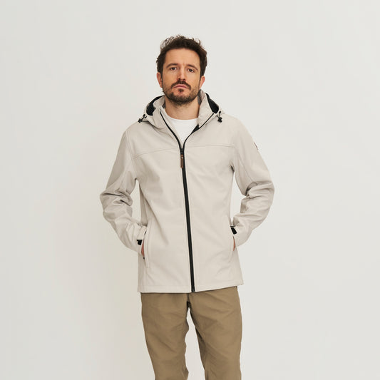 Mikkel Men - Softshell jacket - Waterproof - Sand MV