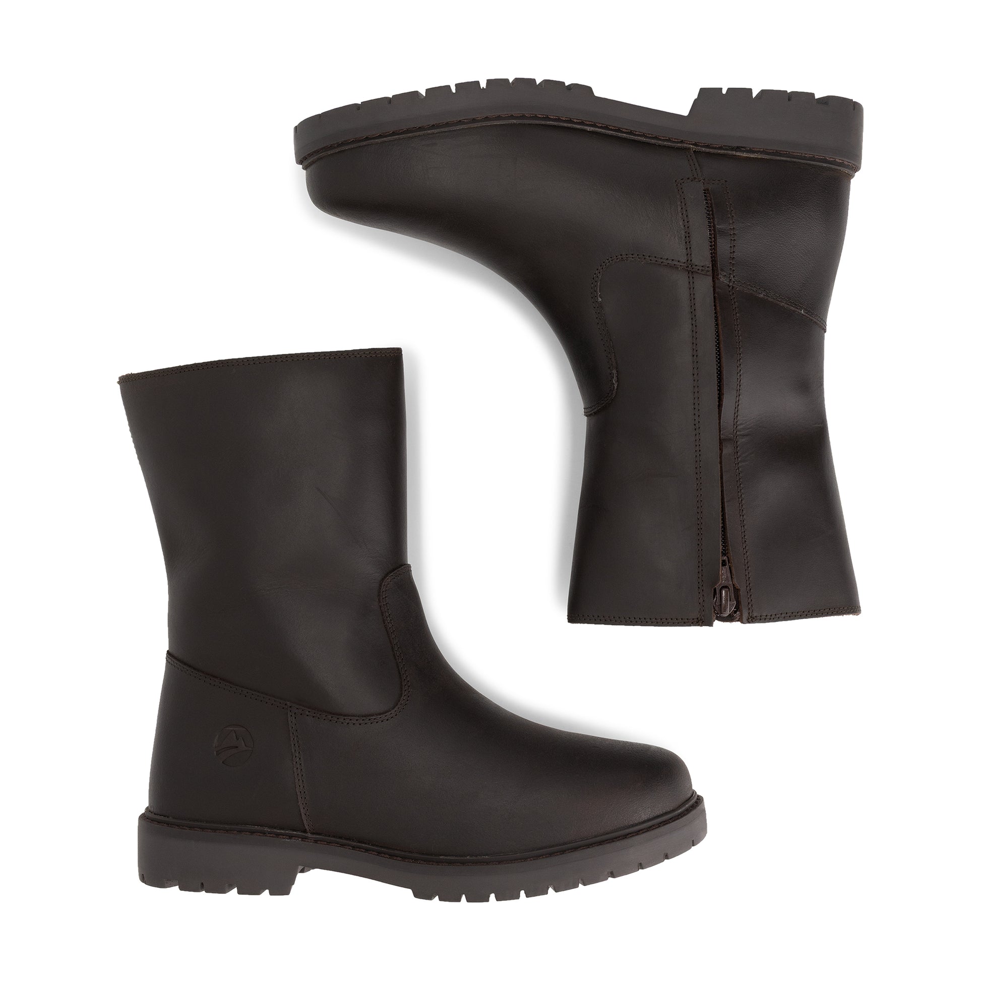 Nyvoll Women - Boots - Wool-lined - Dark brown UPD