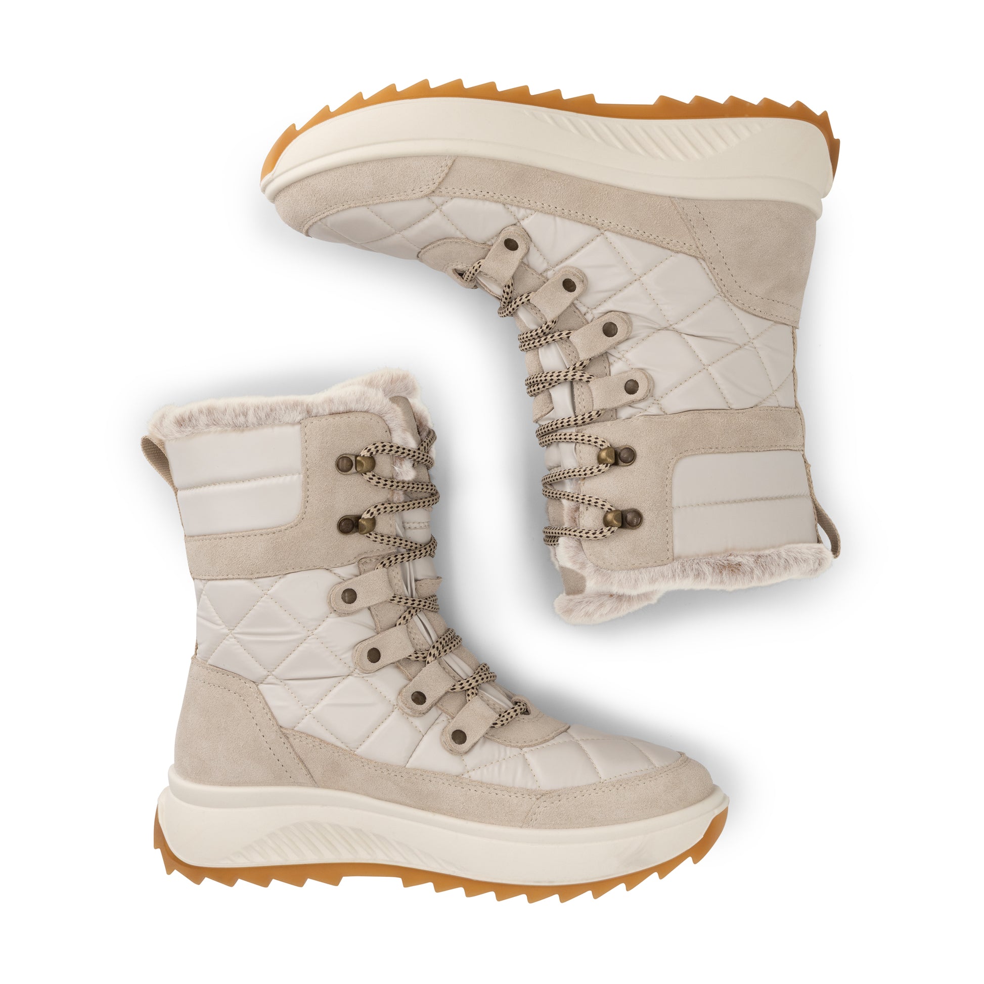 Davos Women - Snowboots - Waterproof - Sand UPD