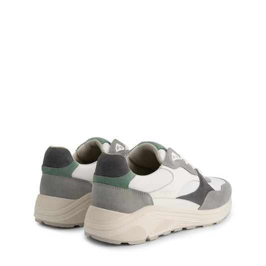 Rayleigh Women - Sneakers - Leather - Grey/Green BD