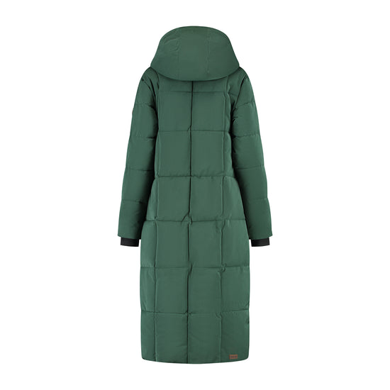 Freya Women - Puffer jacket - Fitted - Dark green B
