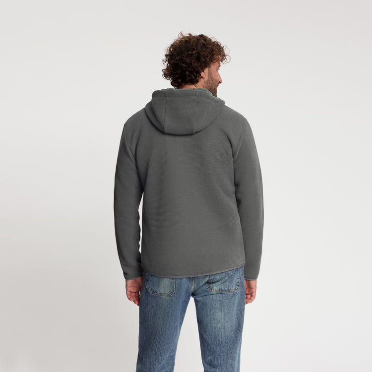 Tyko Men - Outdoor Vest - Fleece - Grey MV3