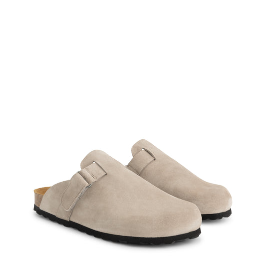 Torsby Men - Clogs - Suede - Grey FRD