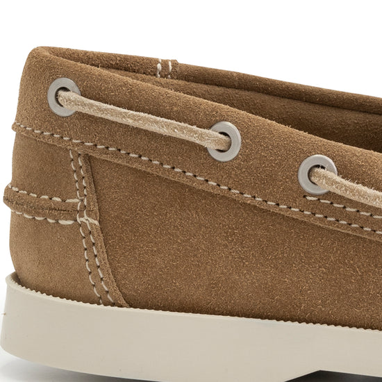 Penzance Women - Boat shoes - Suede - Light brown DFH