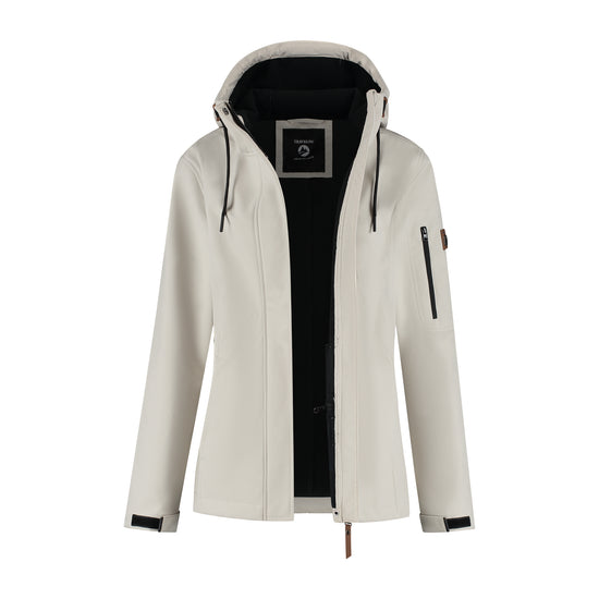 Malika - Waterproof softshell jacket - Women - Sand CVO