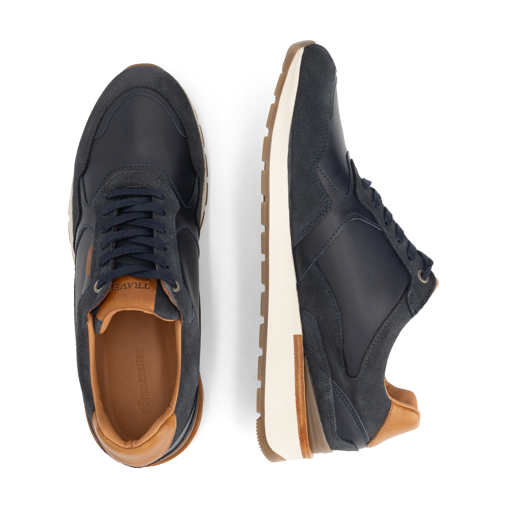 Dalton Men - Sneakers - Leather - Navy UPD