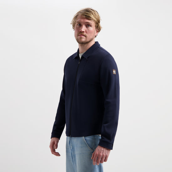 Njord - Cardigan - Men - Navy MV