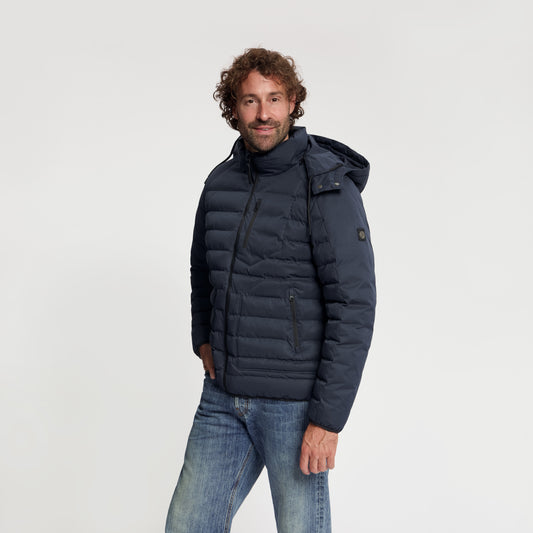 Solveig Men - Puffer Winter Jacket - Waterproof - Navy MV2