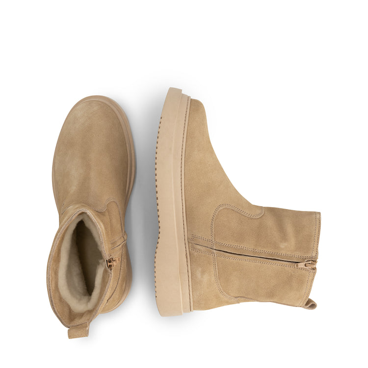 Okanagan Men - Winterboots - Wool-lined - Sand UPD