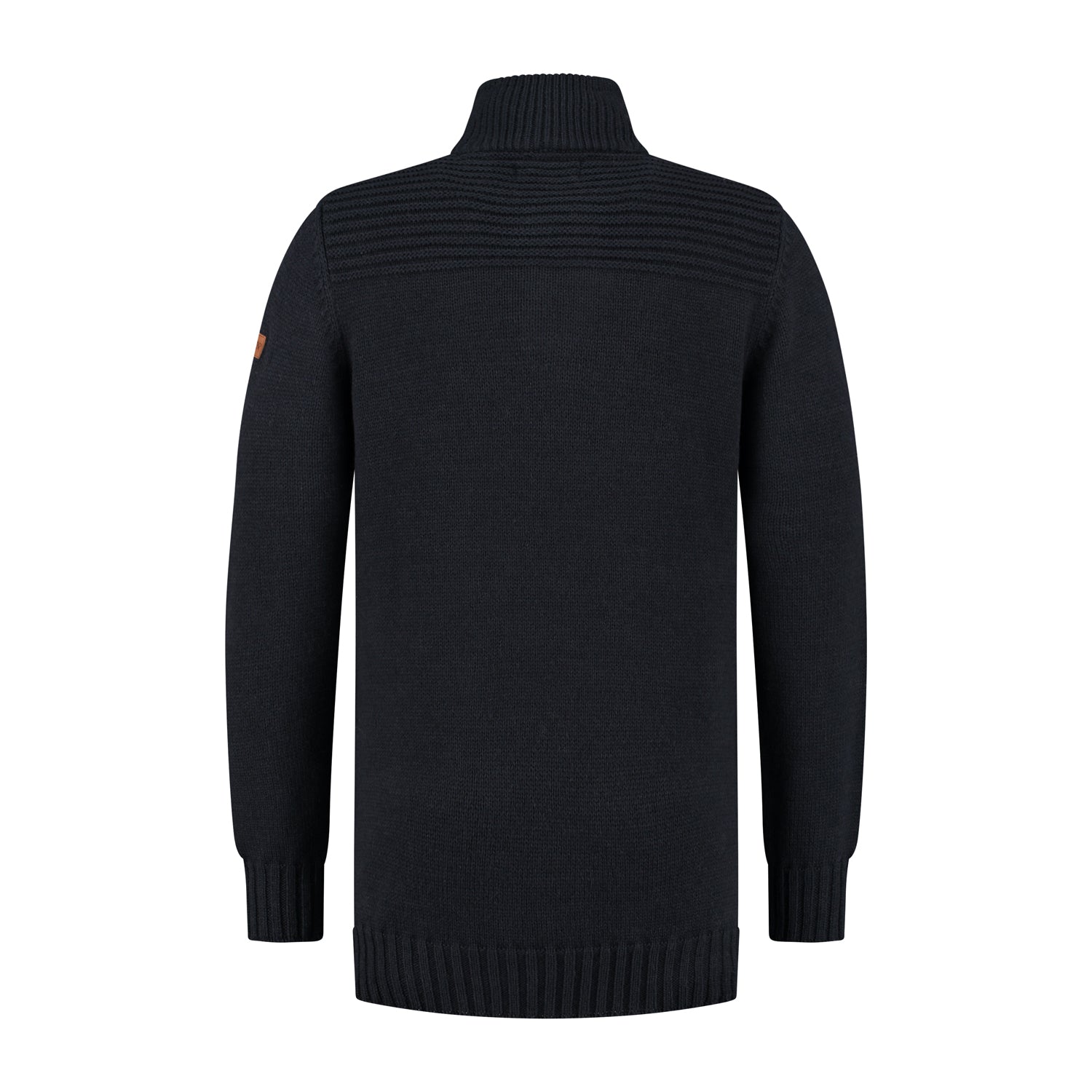 Orsa Men - High collar - Knitted jumper - Navy B