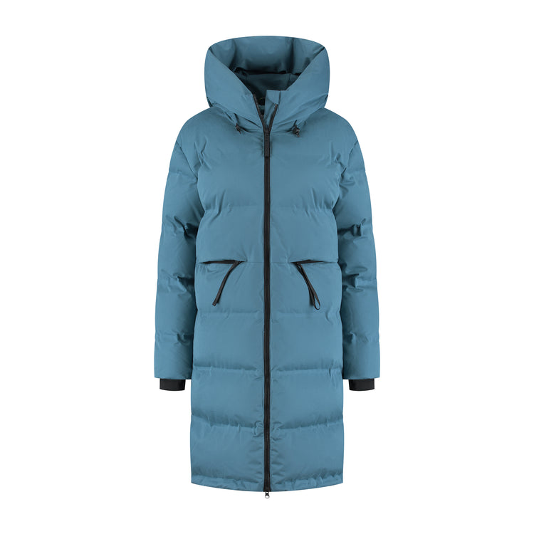Odda Women - Puffer Winter Jacket - Waterproof - Blue F
