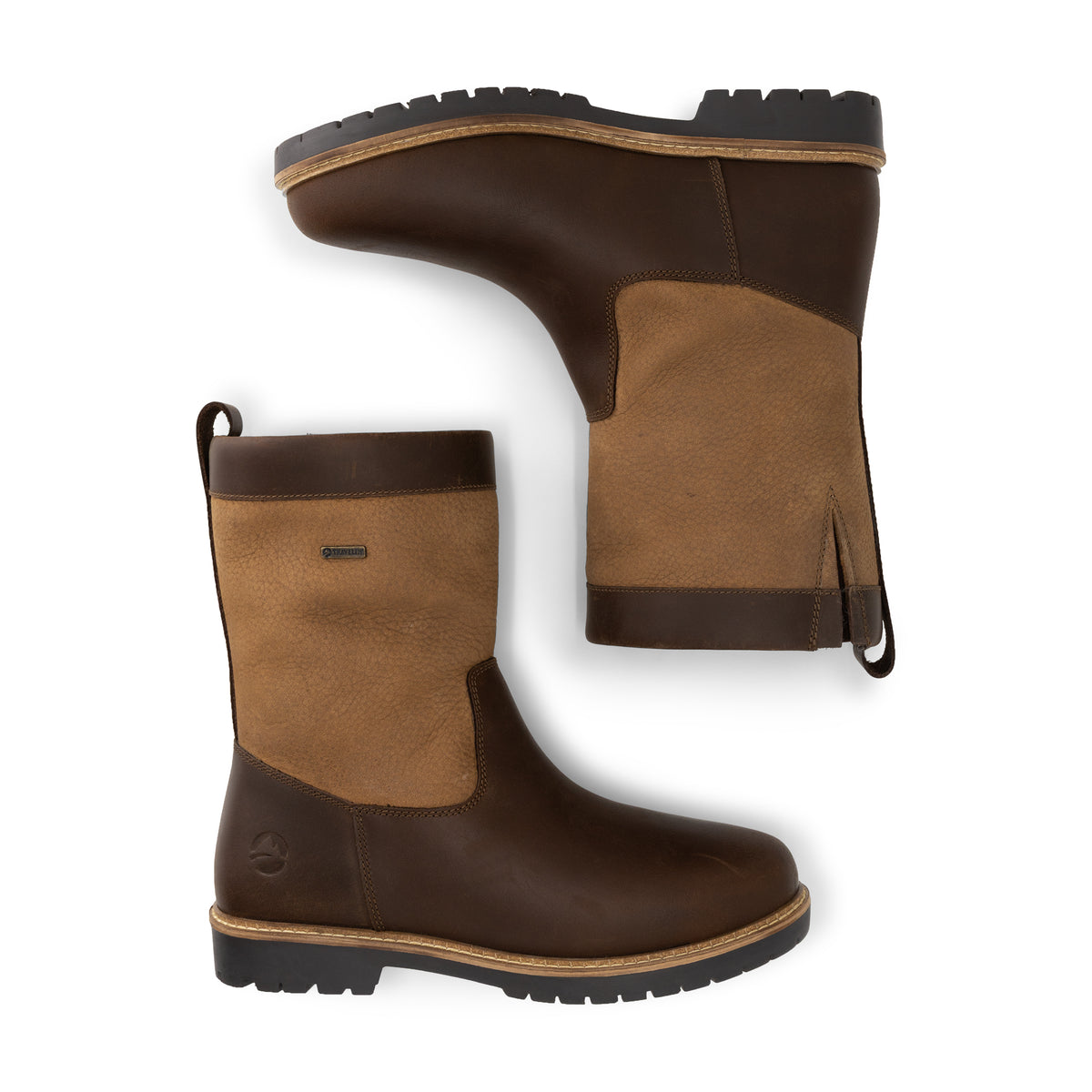 Stornes Men - Outdoor Boots - Wool-Lined - Brown UPD