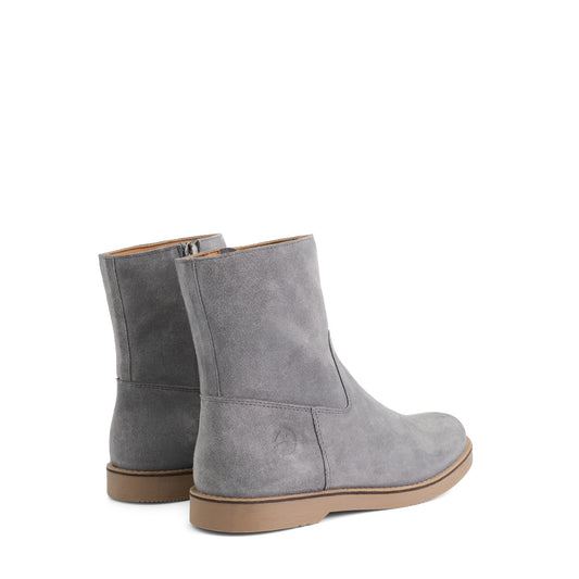 Vivienne - Suede ankle boots - Women - Grey BD