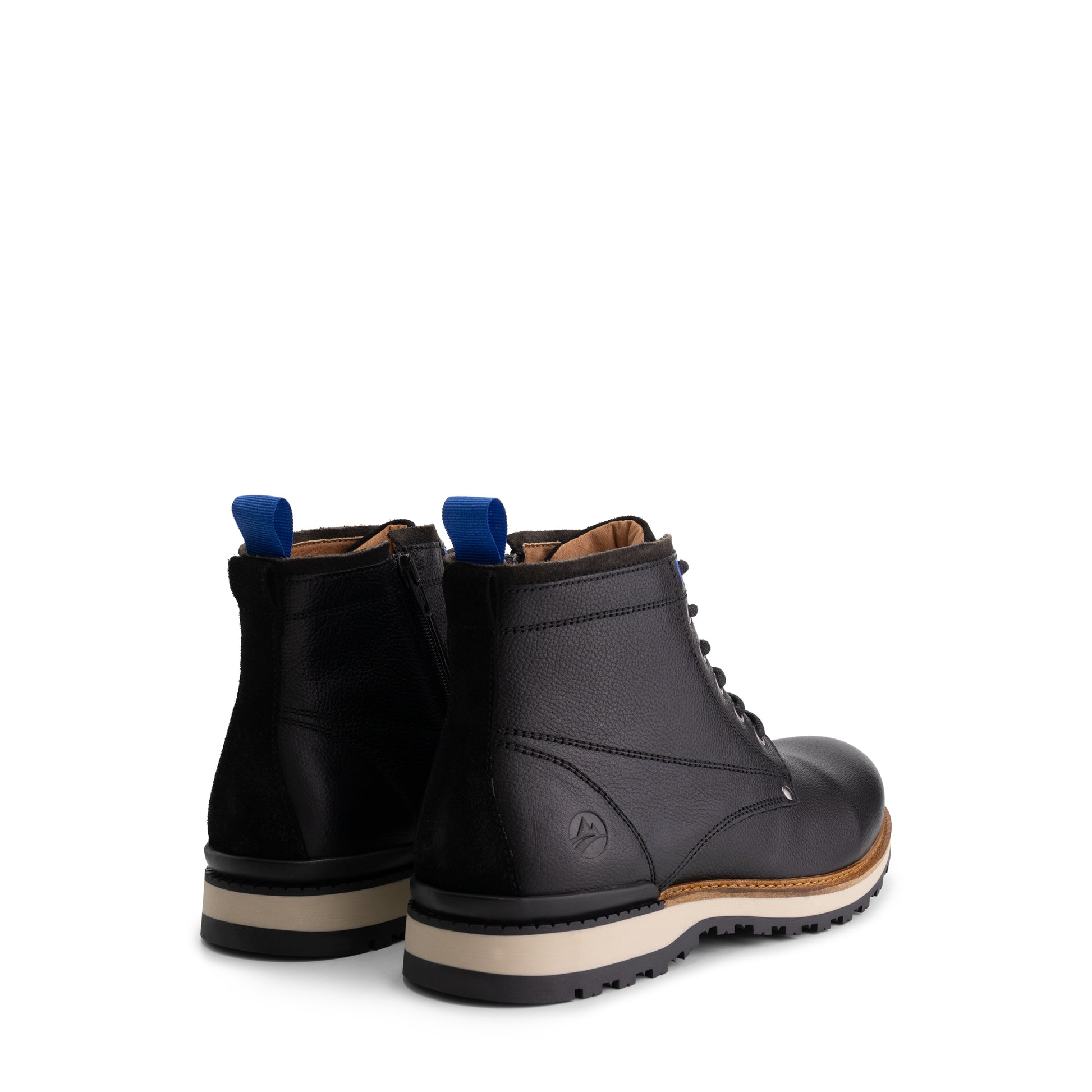 Malling Men - Lace-up boots - Leather - Black BD