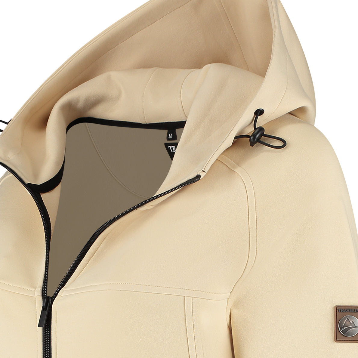 Sanna Women - Outdoor cardigan - Sweater - Sand DCB