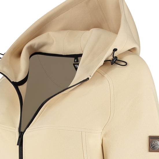 Sanna Women - Outdoor cardigan - Sweater - Sand DCB